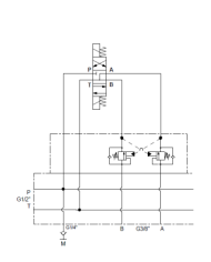 Mehrfachplatten-Ventilaufbau NG06