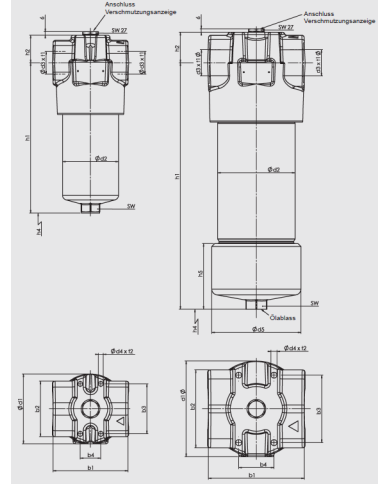 Druckfilter DF/DFF