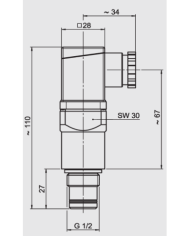 Verschmutzungsanzeige VM 5 D.0/-V-LED