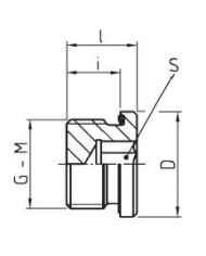 Verschlussschraube VS-M -WD