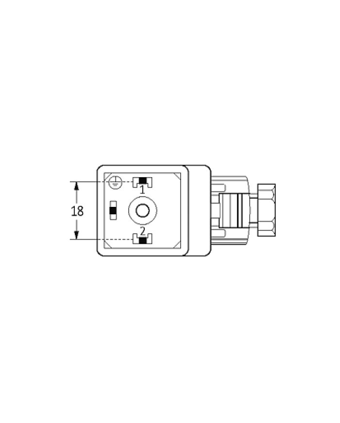 Ventilstecker SVS BFA 18mm