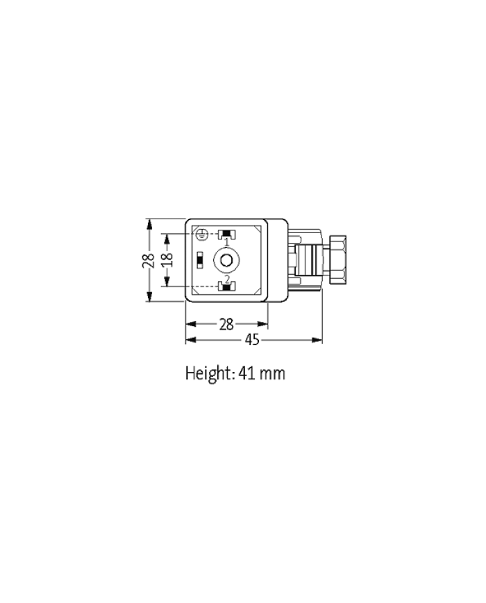 Ventilstecker SVS BFA 18mm