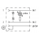 Ventilstecker MSUD BF A 18mm und Kabel