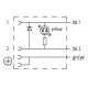 Ventilstecker MSUD BF A 18mm und Kabel