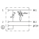 Ventilstecker MSUD BF A 18mm und Kabel