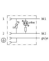 Ventilstecker MSUD BF A 18mm und Kabel