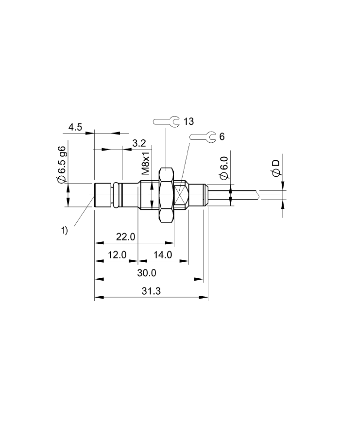 Sensor induktiv