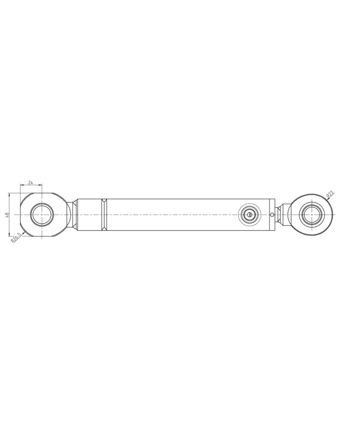 Hydraulikzylinder doppelwirkend