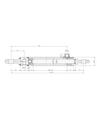 Hydraulikzylinder doppelwirkend