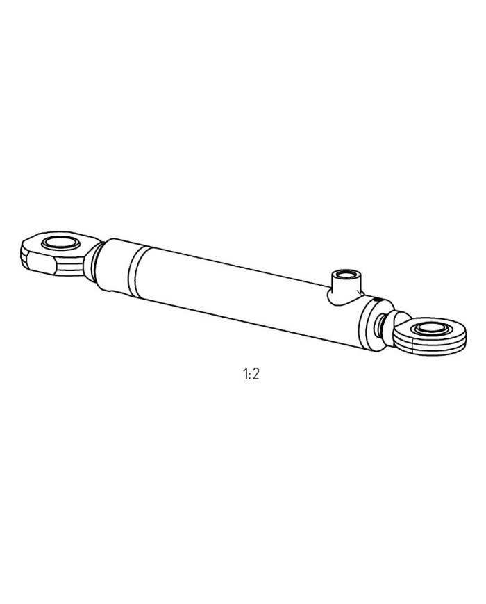 Hydraulikzylinder doppelwirkend