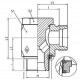 Serie L Winkel-Schwenkstutzen RSWS - M-WD