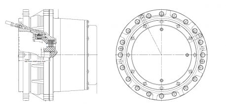 Planetengetriebe CT 45