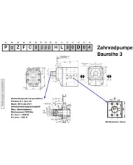 4-Lochflansch, Keilwelle NF E 22 2131