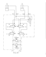G3/8" 23L/min 210bar