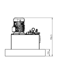 Hydraulikaggregat komplett