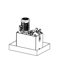 Hydraulikaggregat komplett