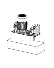 Hydraulikaggregat komplett