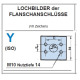 4-Lochflansch, Welle Kegel 1:5