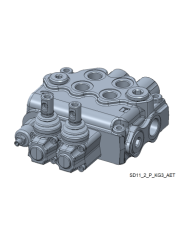 Wegeventil handbetätigt SD11