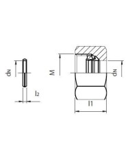 Serie L Systemmutter W-R