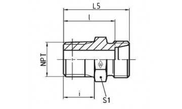 NPT Einschraubgewinde 