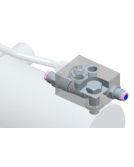 Zylinderaufbau Ventilbock
