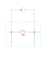 Schockventilblock
